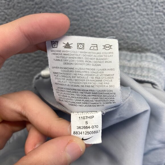 Nike Money White Gray 2010 Lined Mesh Men's Small Shorts 362664 070,Basketball - Picture 8 of 12